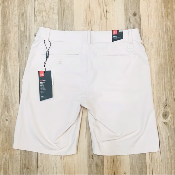 NWT UNDER ARMOUR size 4 GOLF SHORTS vanilla khaki - Picture 13 of 15